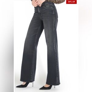 Fidelity Kelli High Rise Jeans in Black size 29